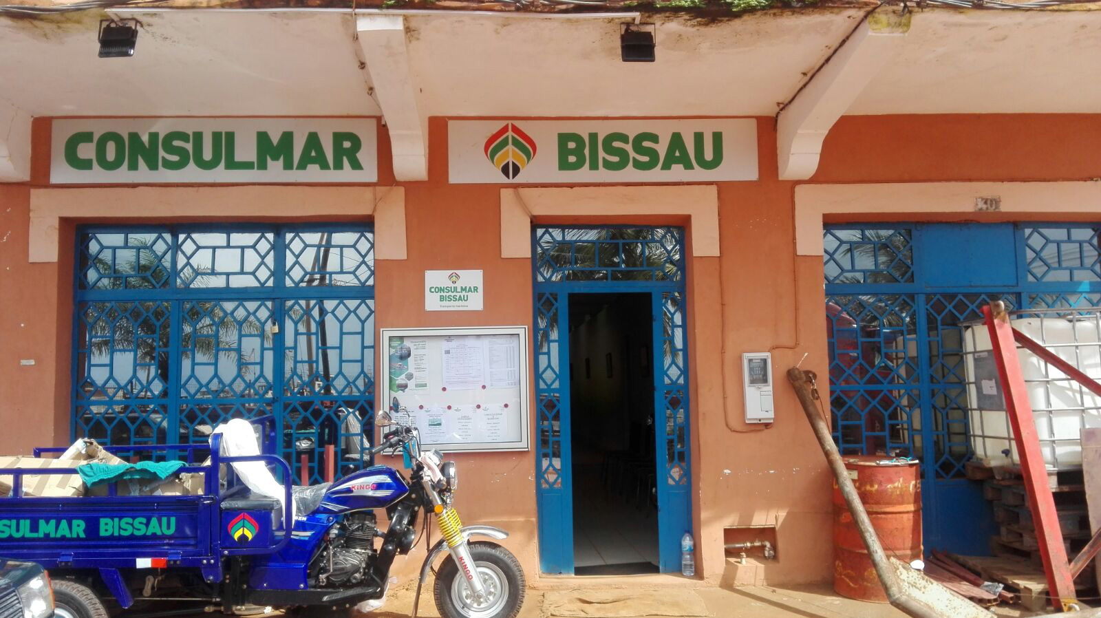 Oficina de Consulmar en Bissau