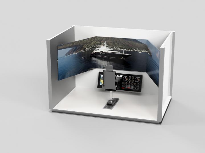Mesa de control de la embarcación ENT Consulmar