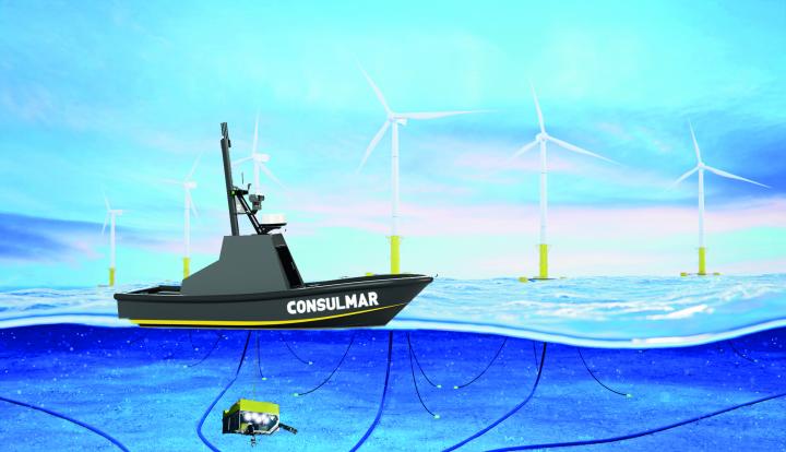 Embarcación No Tripulada (ENT) con ROV Consulmar